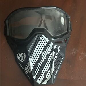 Black and Gray  mask